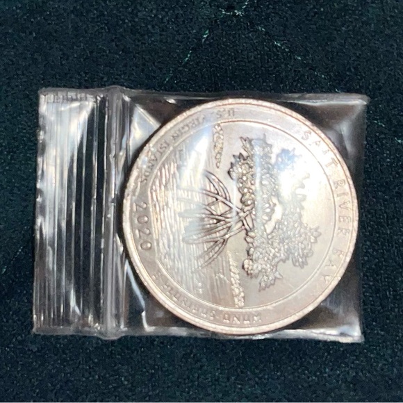 Unique national park silver quarter; great condition; 2020 salt river bay - Picture 3 of 6